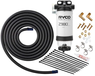 RYCO DIESEL PRE FILTER KIT FOR NISSAN NAVARA D40 YD25DDTI I4