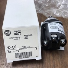 AB 800T-U29 Potentiometer Unit 10 Kilohms Resistive Element NEW US Free Tax
