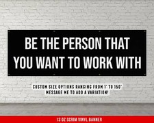 Motivational Gym Banner - Inspirational Weightlifting Wall Art