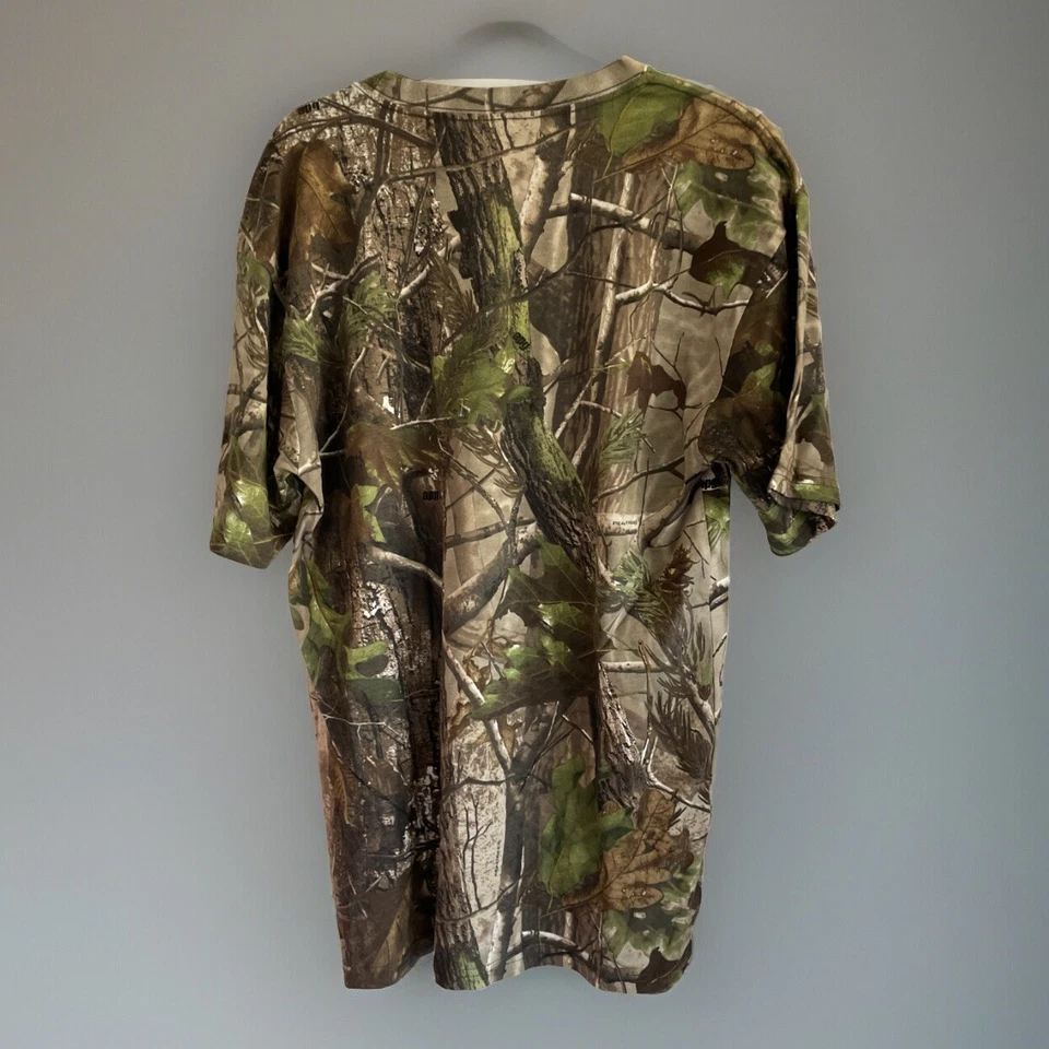 Duck Commander Realtree Camouflage T-Shirt Men's Sz M Short Sleeve Hunting New - Image 4 of 4