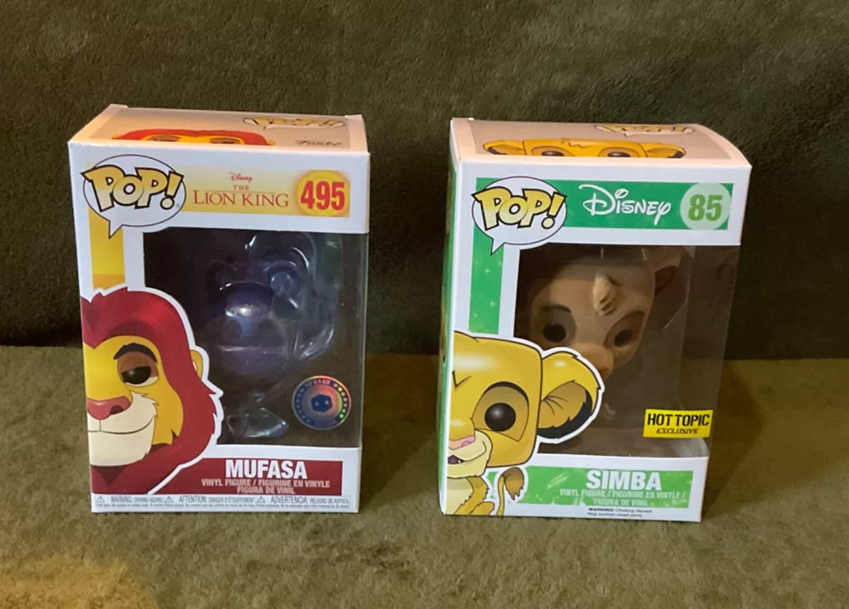 Mufasa funko cheap pop flocked