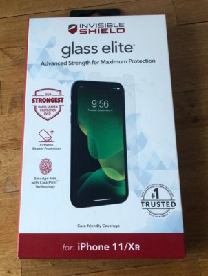 INVISIBLE SHIELD glass elite Screen Protector Advanced Strength iPhone 11/XR