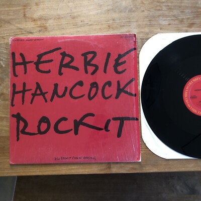 Herbie Hancock  Rockit  single 1983 U.S. original on CBS / Columbia in shrink