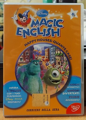 DISNEY MAGIC ENGLISH 4 HAPPY HOUSES QUANTE CASE! LIEFERUNG 24/48H MIT BRT
