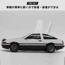 Initial D TOYOTA AE86 SPRINTER TRUENO Fujiwara Tofu Shop Ver.Wet Wipe Case Black