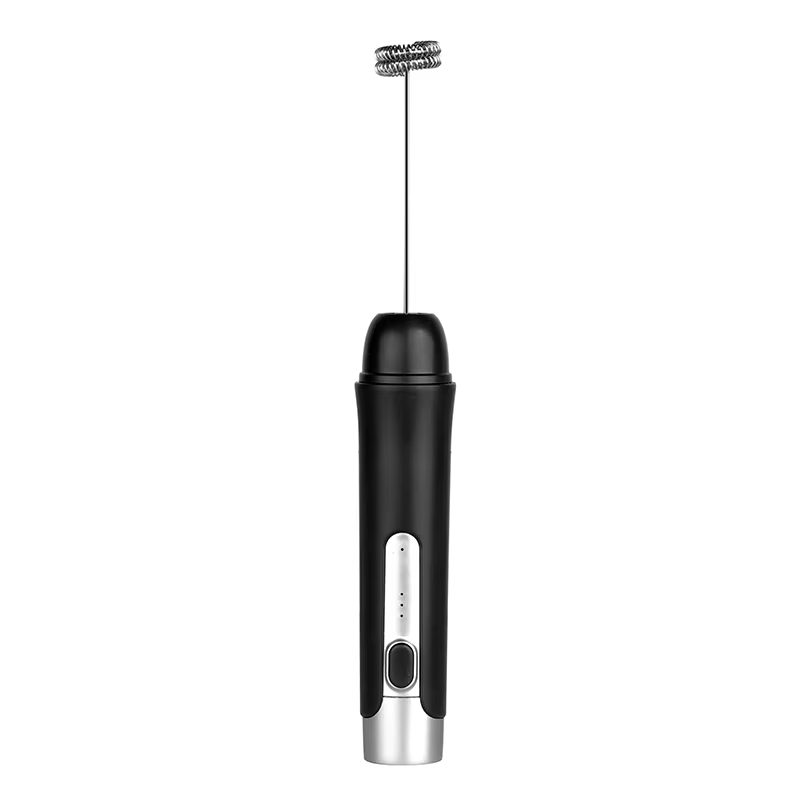 Milk Frother Handheld Foamer Coffee Maker Egg Beater Cappuccino Stirrer Mini Por-image