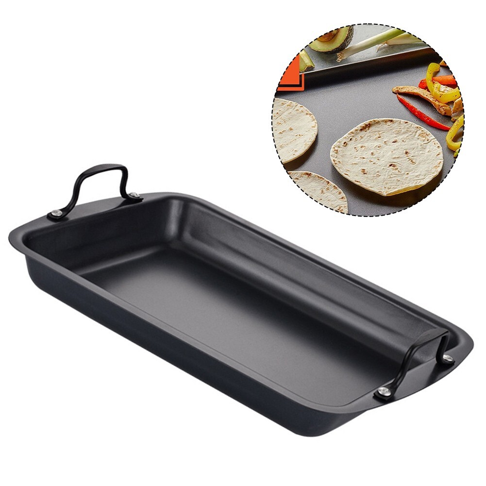 Frying Pan for Grilling Fish and Cooking Tortillas Heavy Duty Stainless Steel eBay