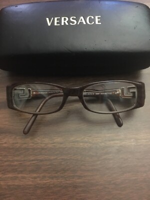 versace tortoise shell eyeglasses
