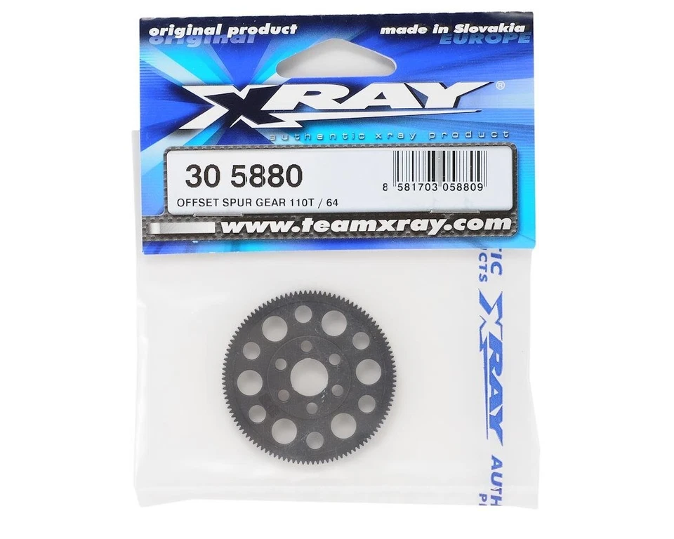 XRAY Hauptzahnrad 110 Zähne 64dp XRA305880 X4 2025, X4 2024, X4F 2024, X4F 2025, - Bild 2 von 2