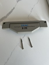 Teac X-7R Reel to Reel Part Head Stack Cover w/ Screws Genuine - Nice Cond.