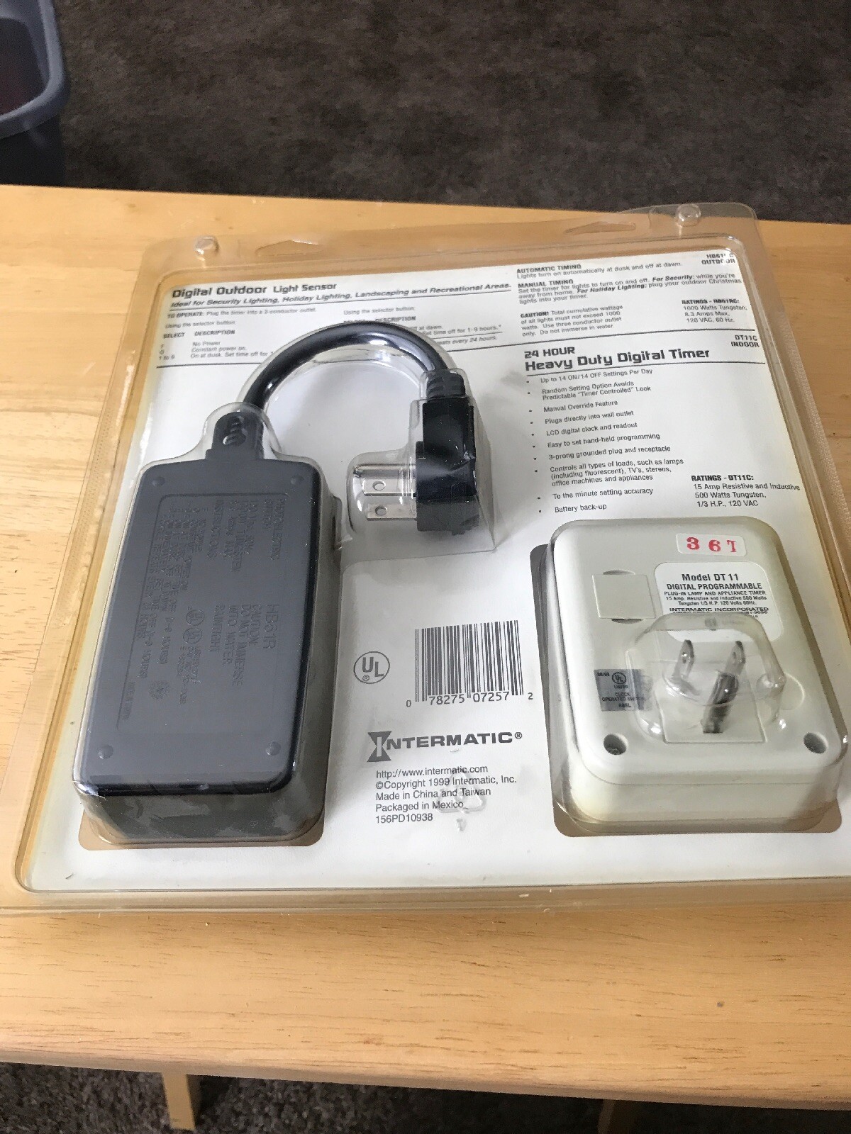Intermatic Digital Indoor Outdoor Timers Model # HB61RC | eBay