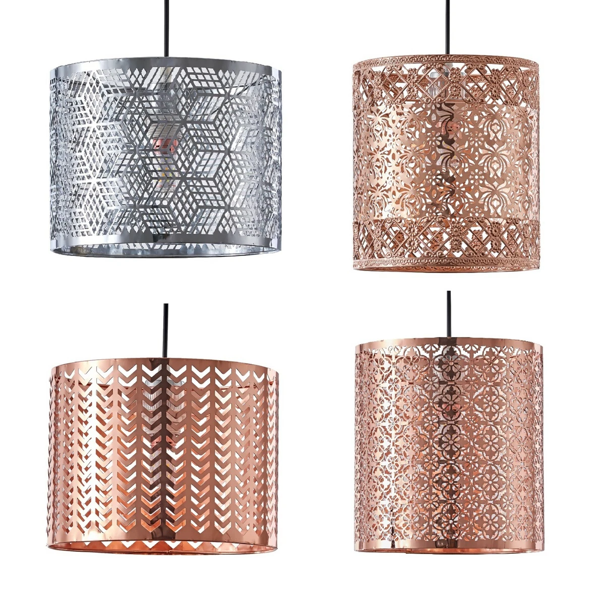 Modern drum 2024 pendant light