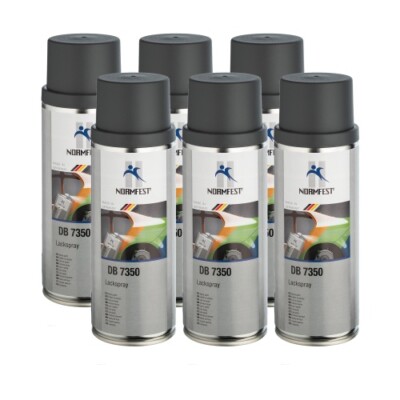 Normfest DB 7350 novagrau Lackspray Spraydose Sprühlack 6x 400ml