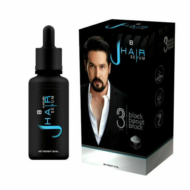 J-Hair herbs ingredients Serum 30ml Stop Hair Loss Stimulate Hair