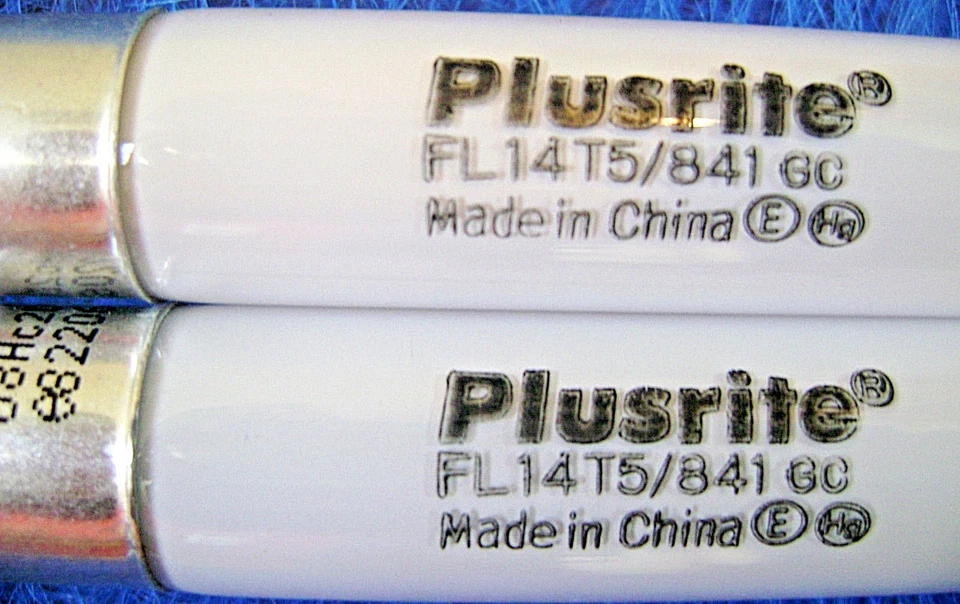 2x Plusrite F14T5/841 14W 4100K T5 Cool White Linear Fluorescent Tube Light Bulb - Image 2 of 4
