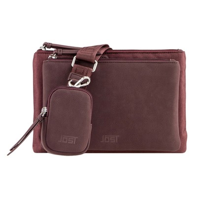 Jost Andoya Umhängetasche 26cm #JOS-6040 (wine)