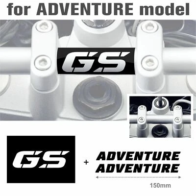 n.3 Adesivi Nero compatibili con manubrio BMW R 1200 GS Adventure