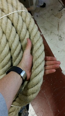 Corde Tressée Chanvre 4-6mm 10 A 15 Mètres Grattoir Chats Bricolage