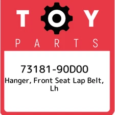 73181-90D00 Toyota Hanger, front seat lap belt, lh 7318190D00, New Genuine OEM P