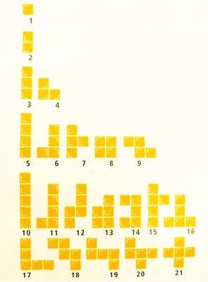 Blokus - Pezzi Di Ricambio Singoli Per Gioco Da Tavolo Educational Insights 2009 - Scegli Il Tuo Colore