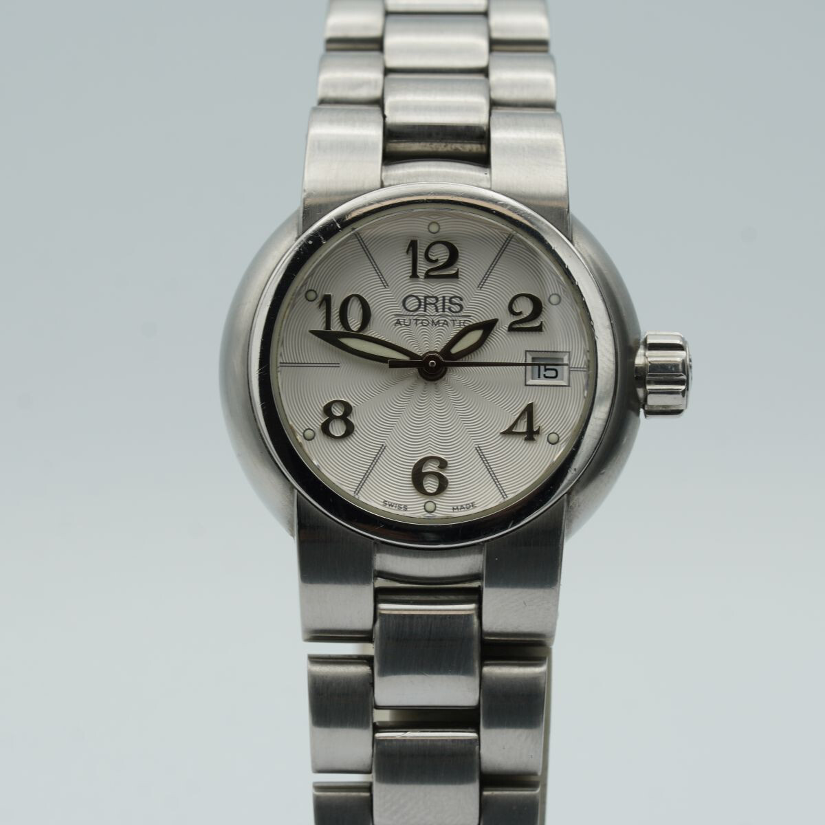 ORIS TT1 AUTOMATIK DAMEN UHR 28MM STAHL VINTAGE SCHÖN ARMBANDUHR