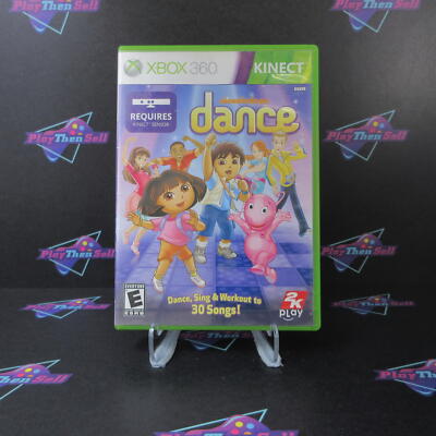 Nickelodeon Dance Xbox 360 AD/NM - (See Pics)