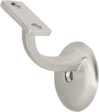 Design House Door Accessories 202648 Jumbo Hand Rail Bracket, Satin Nickel
