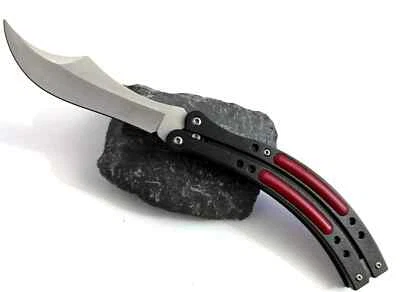 Herbertz Taschenmesser gebogene Klinge AISI 420 Rostfrei