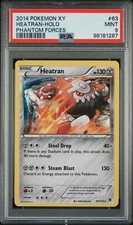 Pokemon PSA 9 2014 XY Heatron Holo Phantom Forces Rare Christmas Gift?