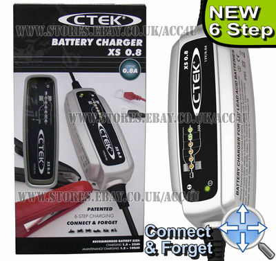 CTEK BATTERY CHARGER CARICABATTERIA CTEK XS 0.8 12 VOLT