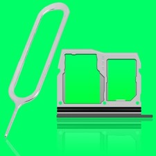 Premium Real SIM and Memory Card Tray Holder  Card Ejection Pin for LG G6 VS988