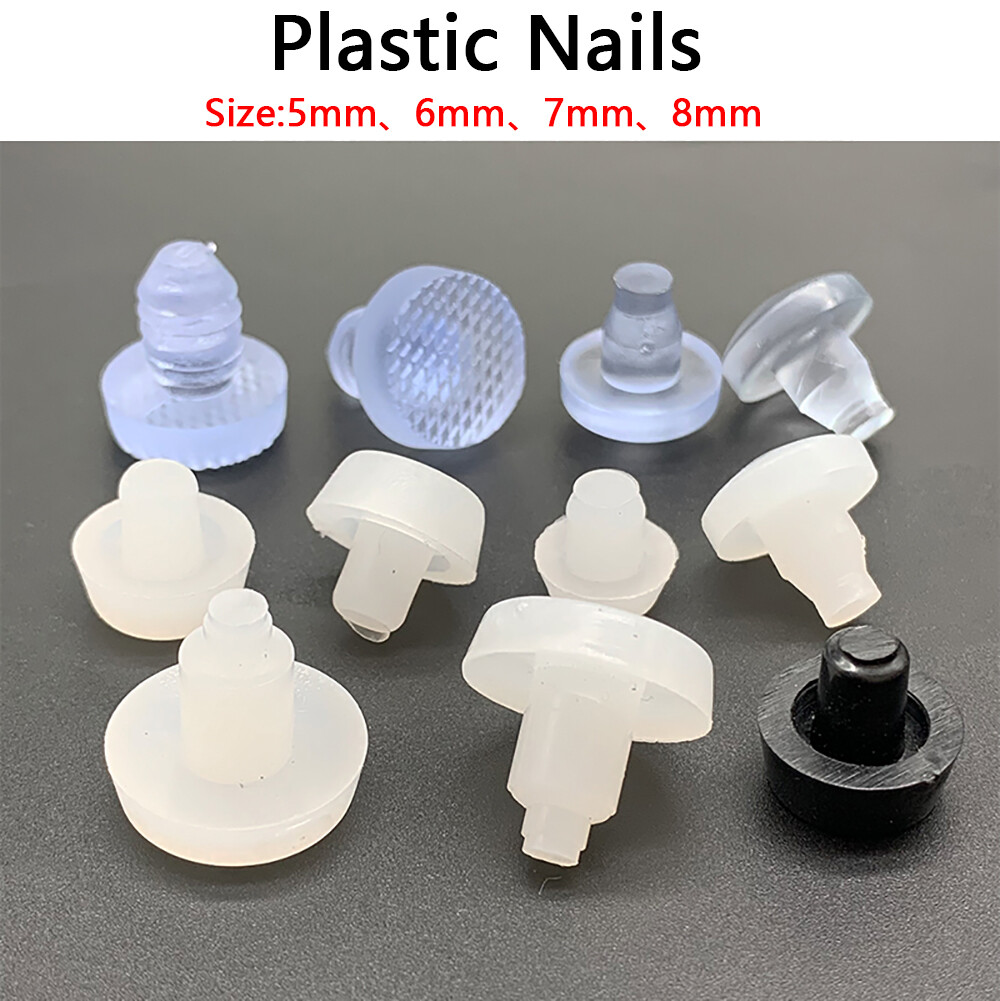 Tapones de orificio de PVC Insertos de bloqueo Tapa de extremo 5/6/7/8 mm Agujero Base antideslizante Pie de silla