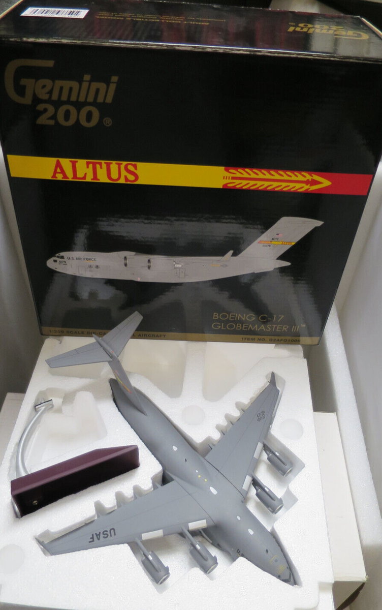 Globemaster C-17 III Boeing Gemini Force Air 1:200 1⁄200