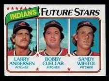 1980 Topps #665 Larry Andersen Rookie Card RC