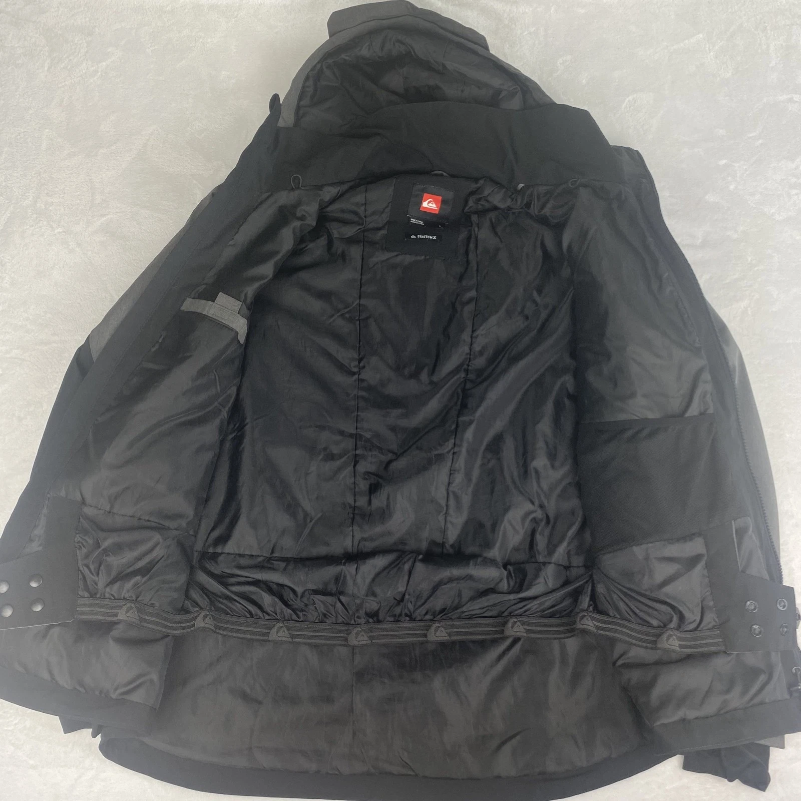 Quicksilver Sycamore Block Technical Snow Winter Jacket Large Gray Dry Flight image 3
