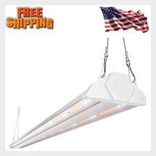 4FT LED Grow Light 60W Full Spectrum Sunlike Plant Light w/ On-Off Switch