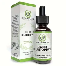 1-3PCS Chlorophyll Liquid Drops 4Month Supply Liquid Chlorophyll Supplement 59ml