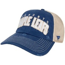 Toronto Maple Leafs Hat NHL Fanatics Veteran Denim Mesh Style Snapback, NEW OS