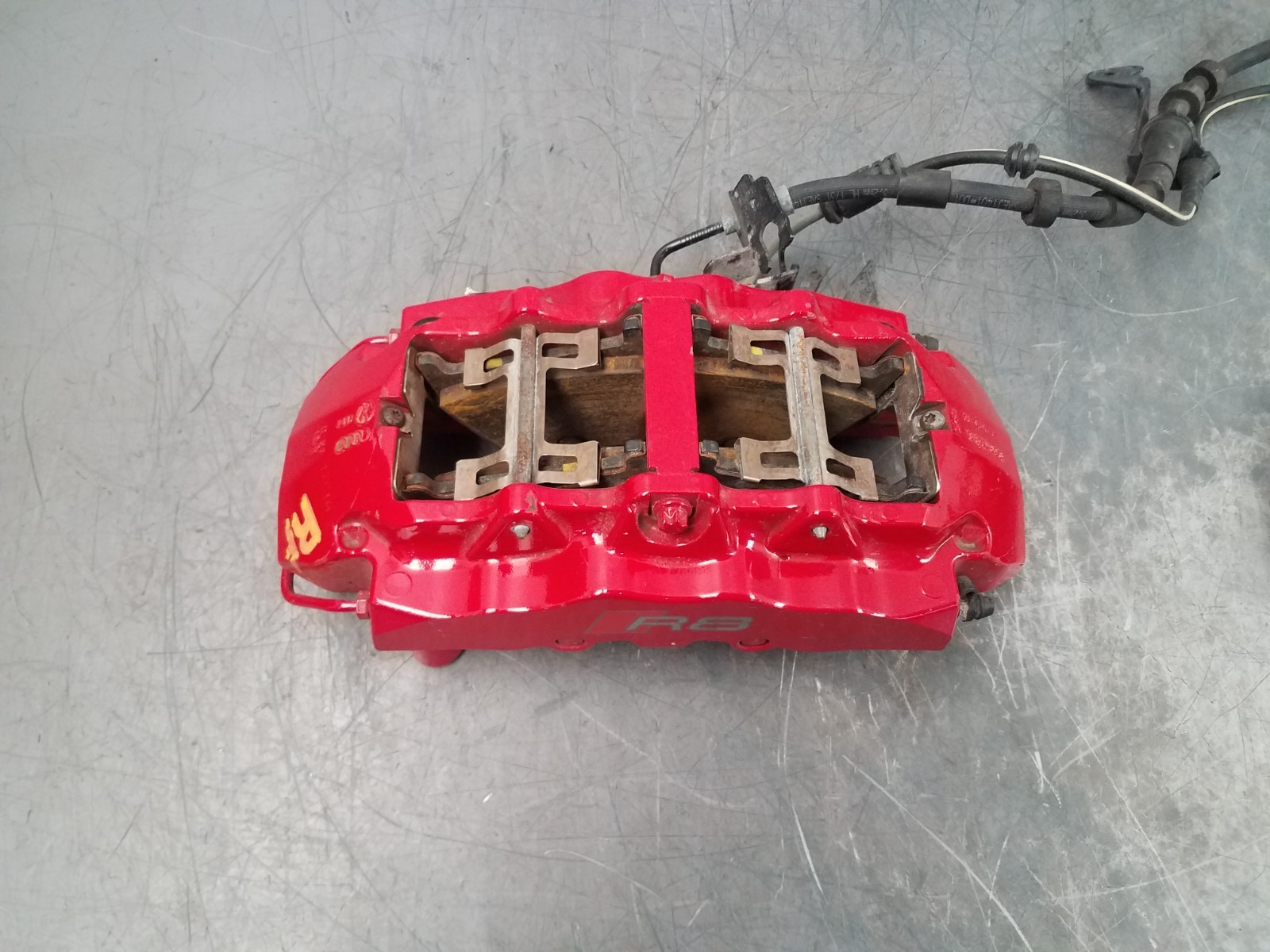 2017 Audi R8 V10 Plus Spyder Brembo Brake Caliper Set #4720 CA2