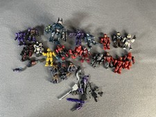 Halo Mega Bloks mini action figure Lot (w/ Ac...