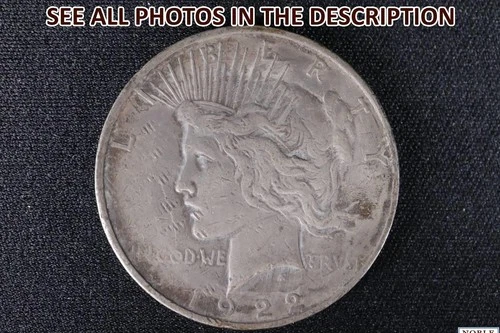 NobleSpirit Desirable 1922 SILVER Peace Dollar VF