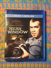 Rear Window (Blu-Ray, 1954) Alfred Hitchcock James Stewart Grace Kelly [NEW]