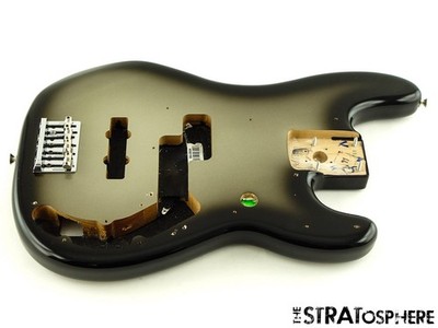 Fender Troy Sanders PRECISION P BASS BODY & HARDWARE, Guitar Alder Silverburst
