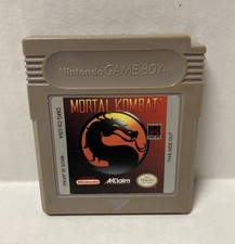Mortal Kombat (Nintendo Game Boy, 1993) Authentic Tested Works Free Shipping