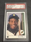 1989 Upper Deck Ken Griffey Jr. #1 PSA 8 Star Rookie Card RC Quantity Available