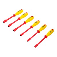 BGS Vde-SteckschlüSsel-Schraubendreher-Satz 71095 Sechskant SW 5,5 - 12 Mm