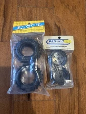 Proline 09-834 Light Weight Spiked Tires With Rear Wheel Set