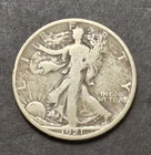 1921-D Walking Liberty Half Dollar, Good