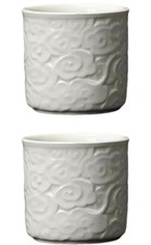 Set di 2 tazzine da espresso in ceramica, 3,4 once tazze da espresso, tazze Demitasse