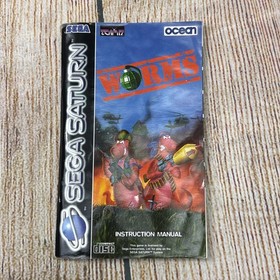 Worms Sega Saturn Complete With Manual (PAL)